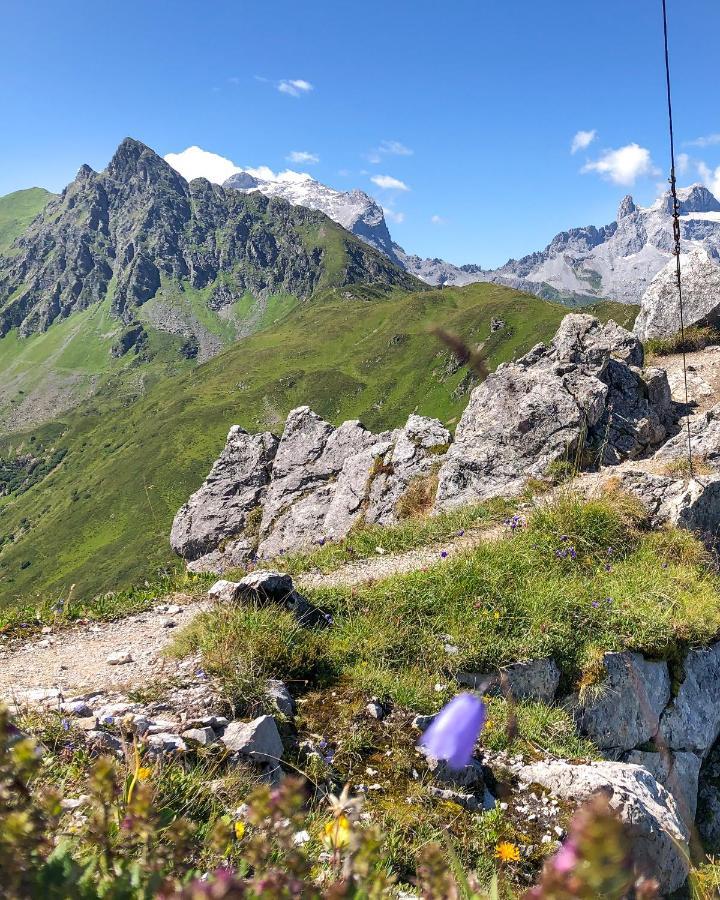 Chalet Sonne Vandans Bagian luar foto