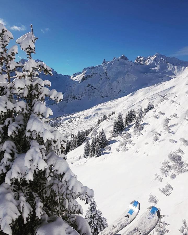 Chalet Sonne Vandans Bagian luar foto