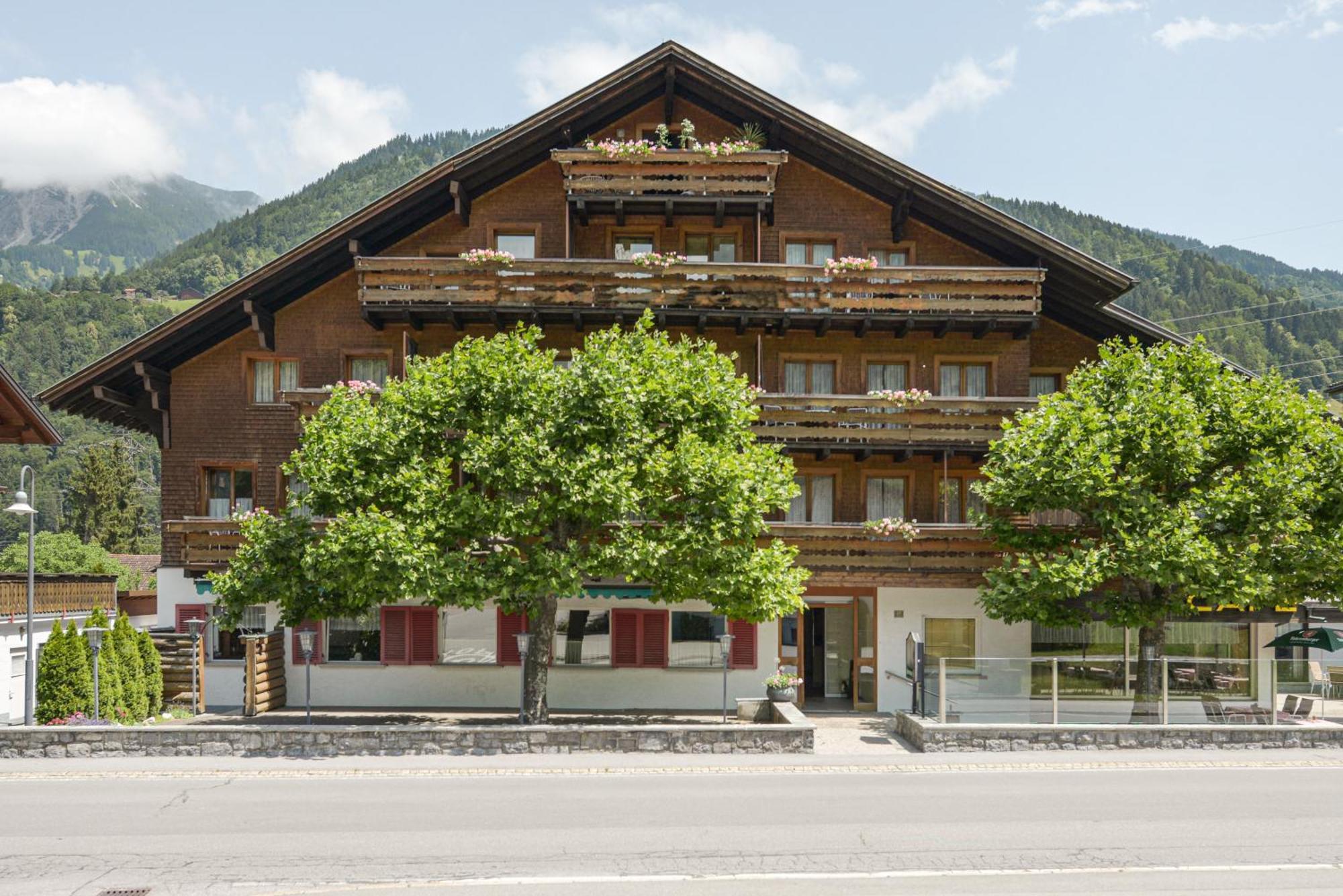 Chalet Sonne Vandans Bagian luar foto